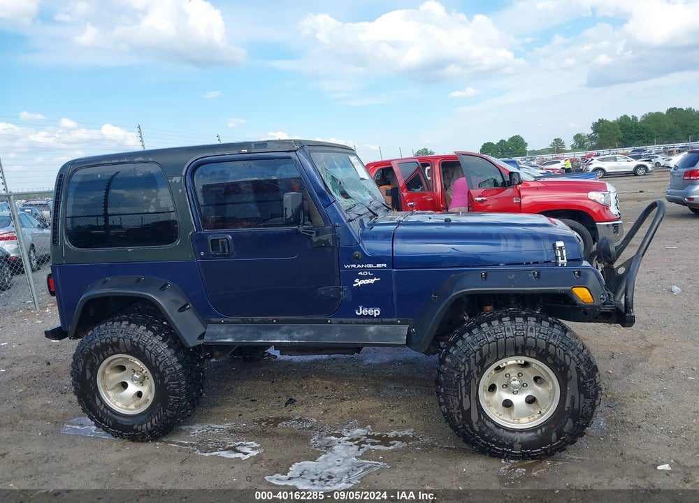 1997 JEEP WRANGLER SPORT VIN: 1J4FY19S3VP548855