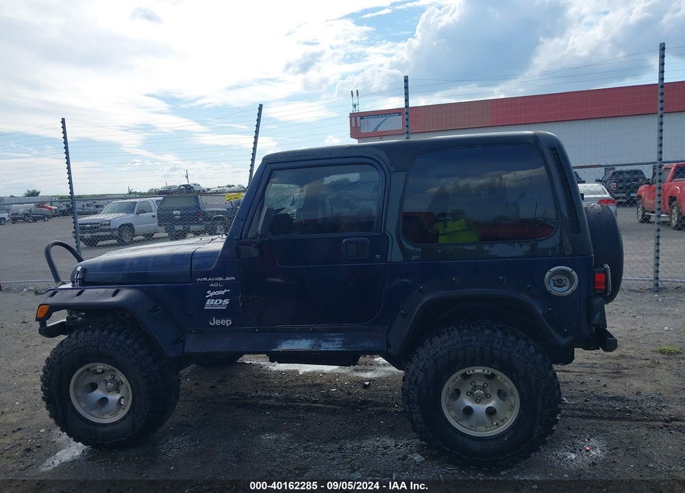 1997 JEEP WRANGLER SPORT VIN: 1J4FY19S3VP548855