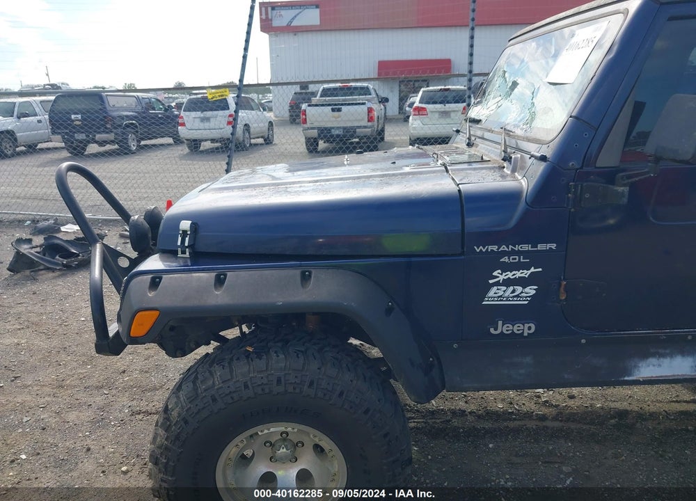 1997 JEEP WRANGLER SPORT VIN: 1J4FY19S3VP548855