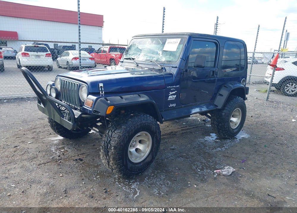 1997 JEEP WRANGLER SPORT VIN: 1J4FY19S3VP548855