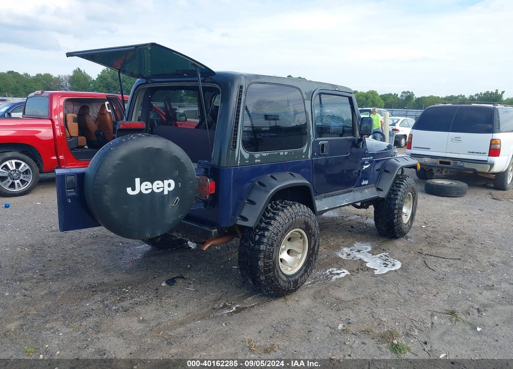 1997 JEEP WRANGLER SPORT VIN: 1J4FY19S3VP548855