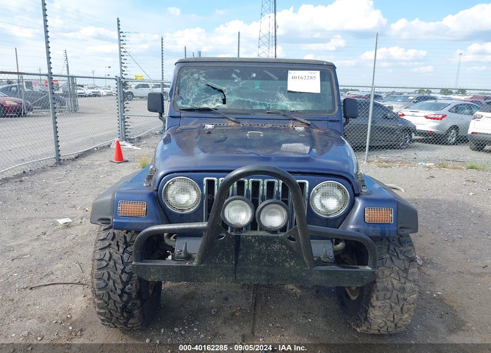 1997 JEEP WRANGLER SPORT VIN: 1J4FY19S3VP548855