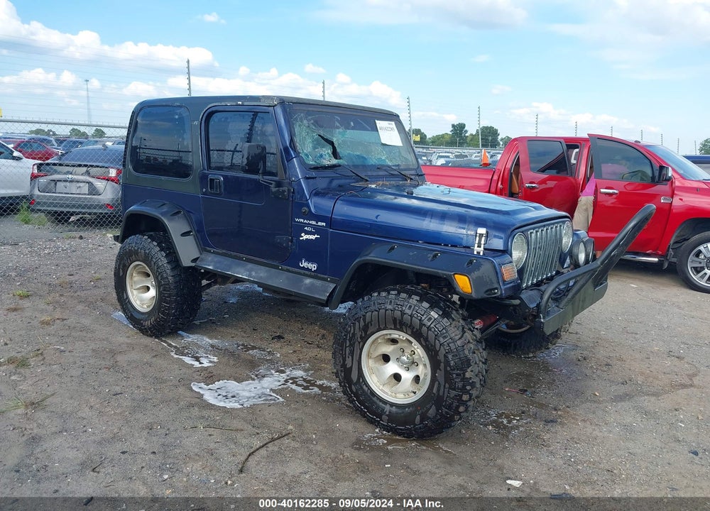 1997 JEEP WRANGLER SPORT VIN: 1J4FY19S3VP548855