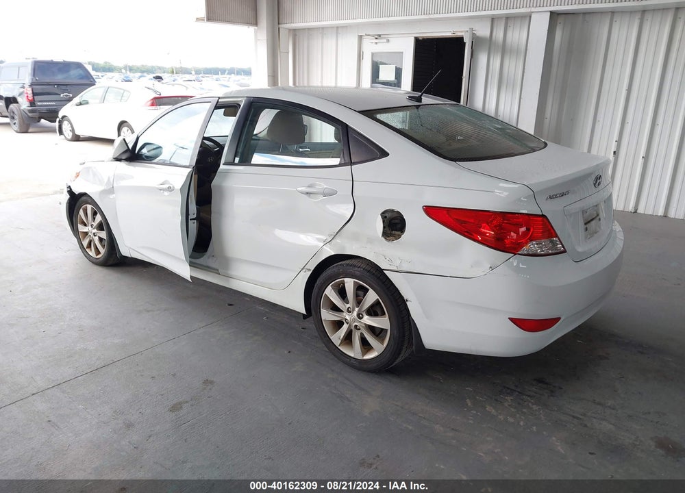 2014 HYUNDAI ACCENT GLS VIN: KMHCU4AEXEU717858
