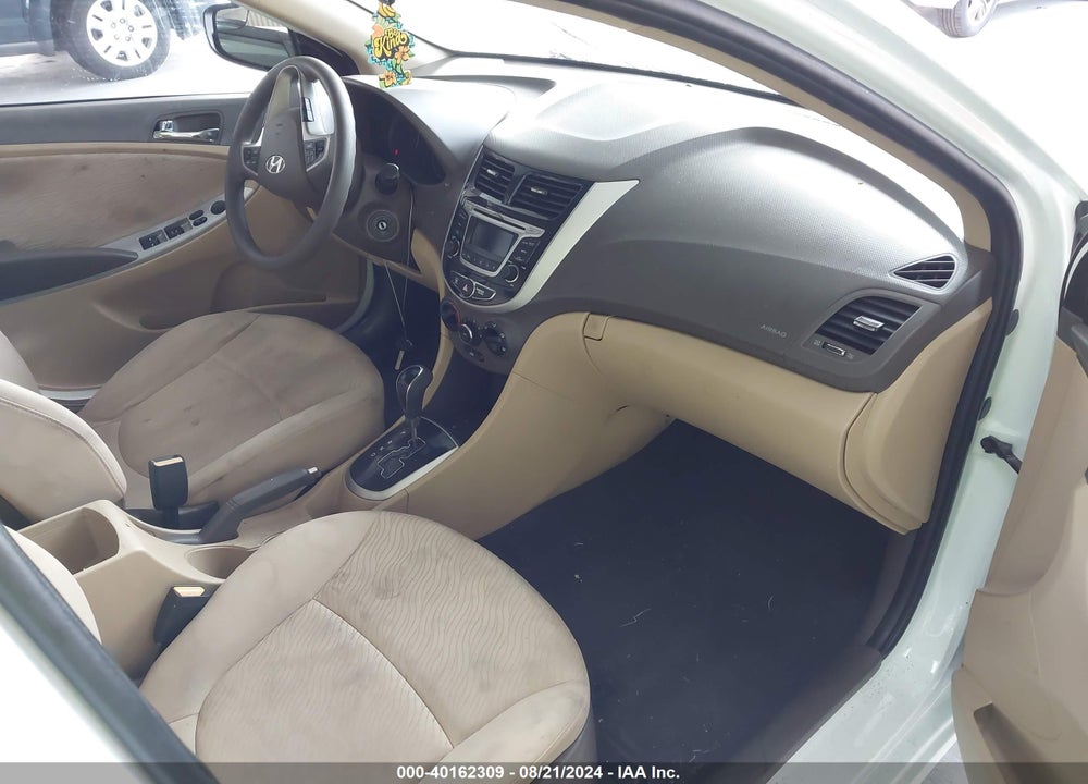 2014 HYUNDAI ACCENT GLS VIN: KMHCU4AEXEU717858