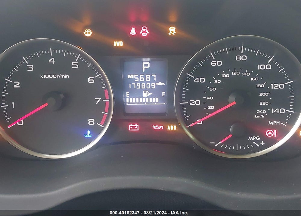 2014 SUBARU XV CROSSTREK 2.0I LIMITED VIN: JF2GPAKC0E8208378