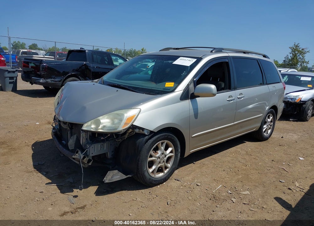 2005 TOYOTA SIENNA XLE VIN: 5TDZA22C45S295924