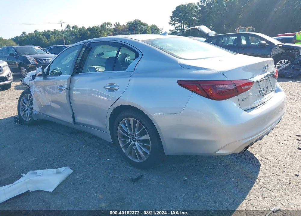 2020 INFINITI Q50 LUXE AWD VIN: JN1EV7AR5LM256468