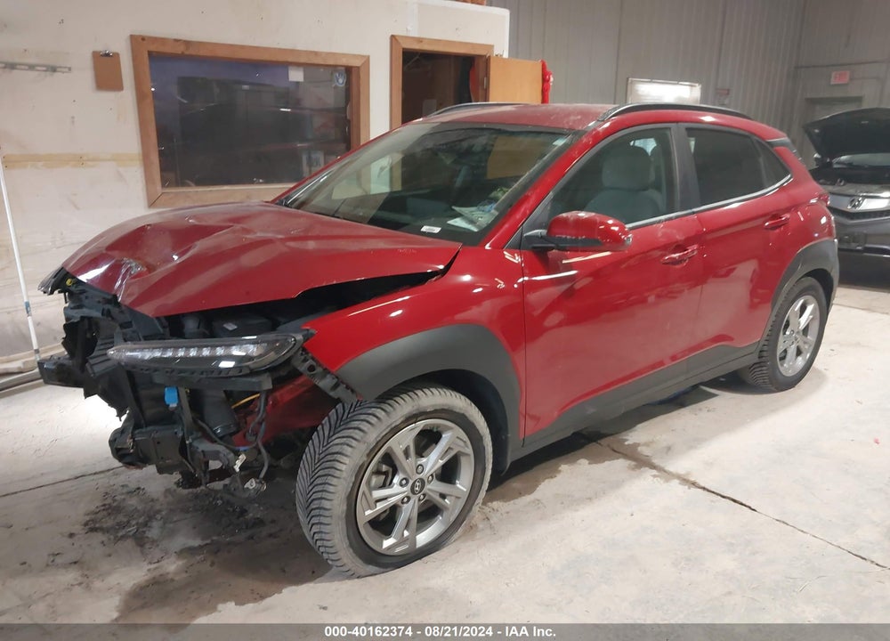 2022 HYUNDAI KONA SEL VIN: KM8K6CAB5NU808509