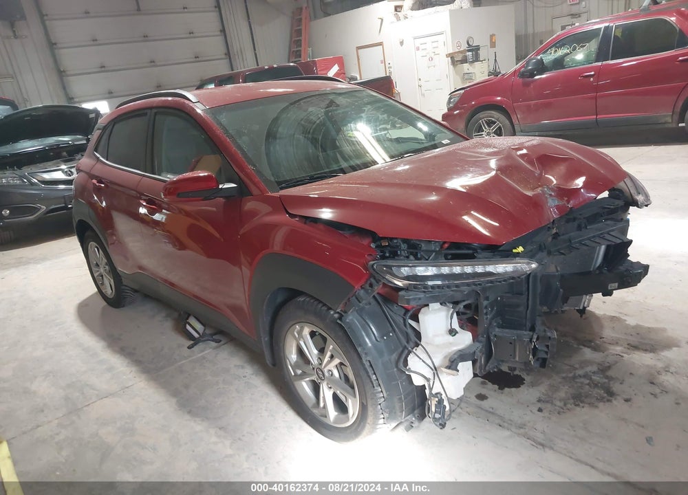 2022 HYUNDAI KONA SEL VIN: KM8K6CAB5NU808509