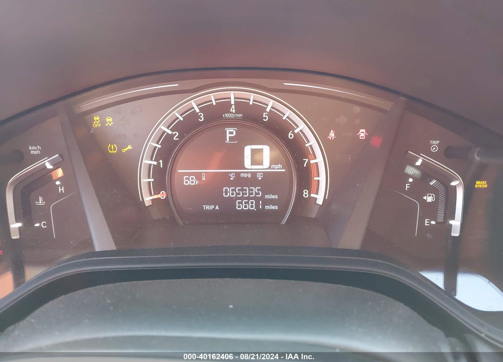 2017 HONDA CR-V LX VIN: 2HKRW6H33HH206788