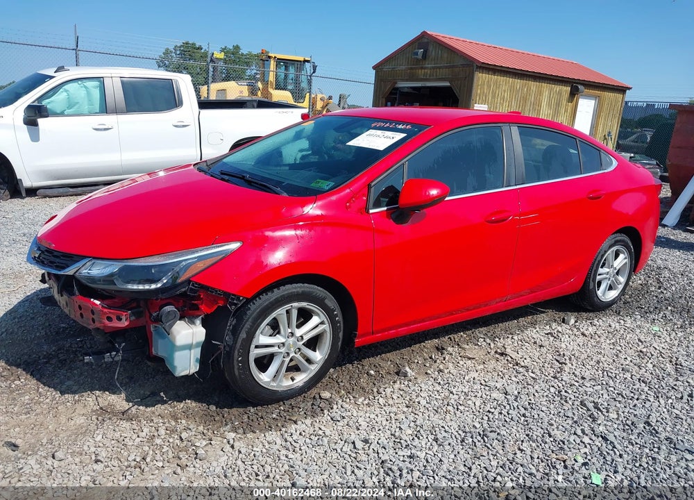 2016 CHEVROLET CRUZE LT AUTO VIN: 1G1BE5SM6G7268536