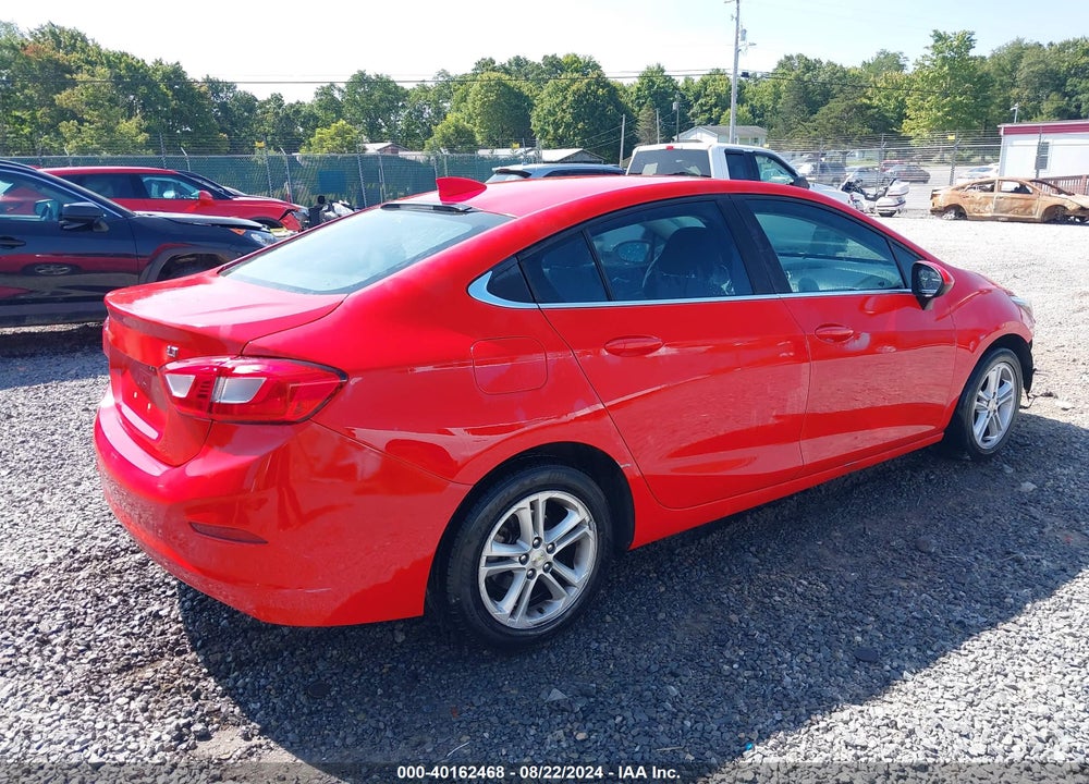 2016 CHEVROLET CRUZE LT AUTO VIN: 1G1BE5SM6G7268536