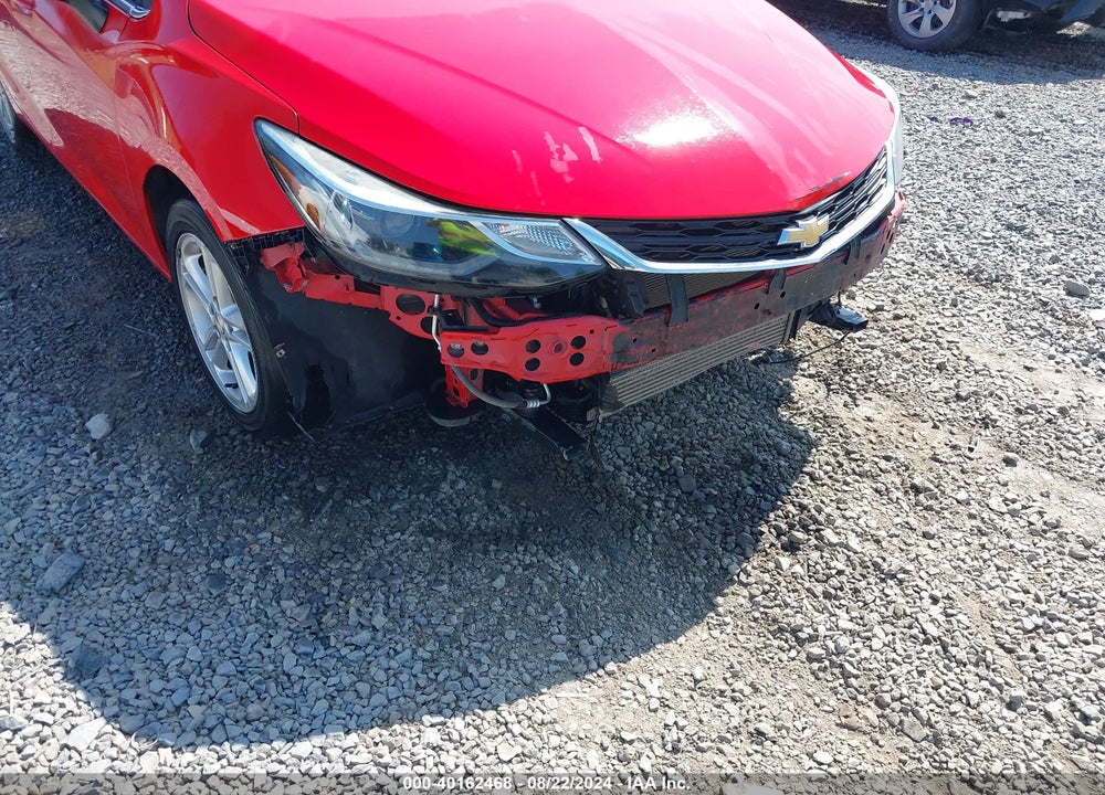 2016 CHEVROLET CRUZE LT AUTO VIN: 1G1BE5SM6G7268536