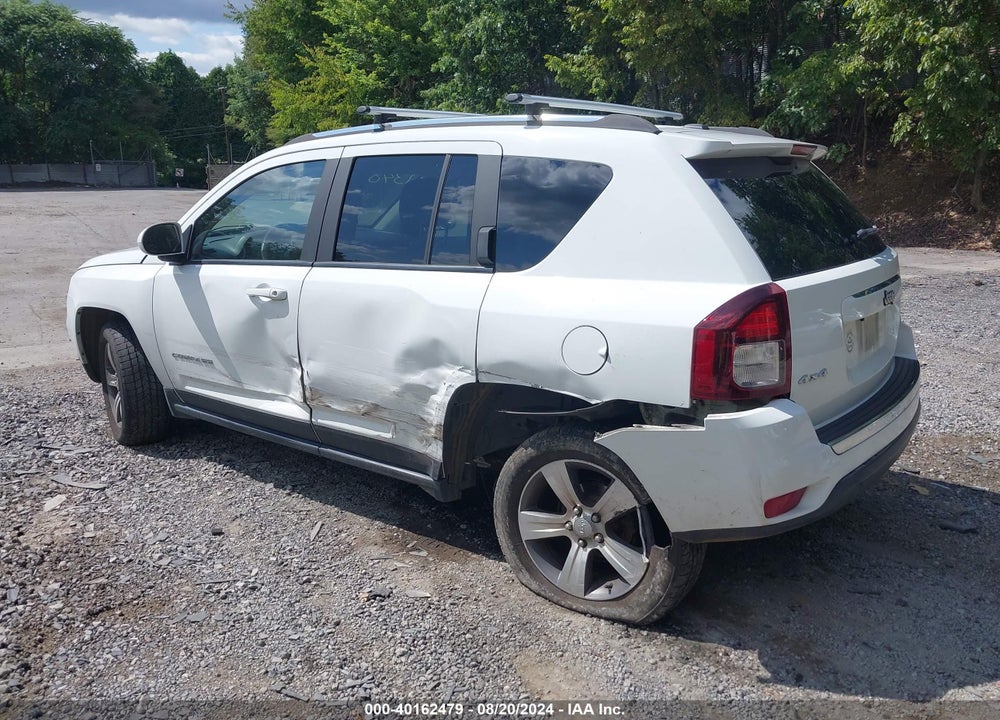 2017 JEEP COMPASS HIGH ALTITUDE 4X4 VIN: 1C4NJDEB6HD111340