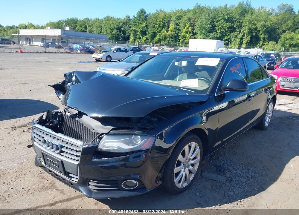2009 AUDI A4 2.0T PREMIUM VIN: WAUSF78K49N039404