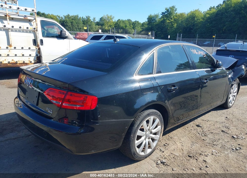 2009 AUDI A4 2.0T PREMIUM VIN: WAUSF78K49N039404