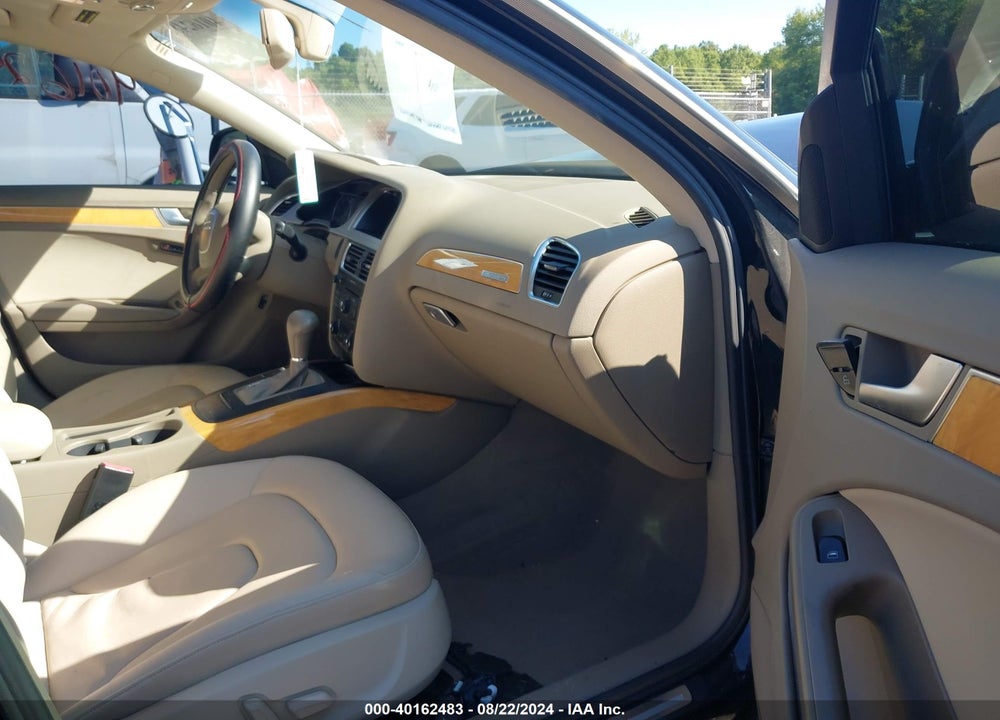 2009 AUDI A4 2.0T PREMIUM VIN: WAUSF78K49N039404