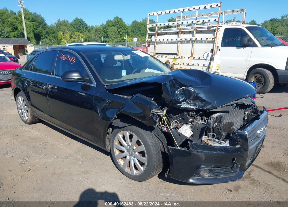 2009 AUDI A4 2.0T PREMIUM VIN: WAUSF78K49N039404