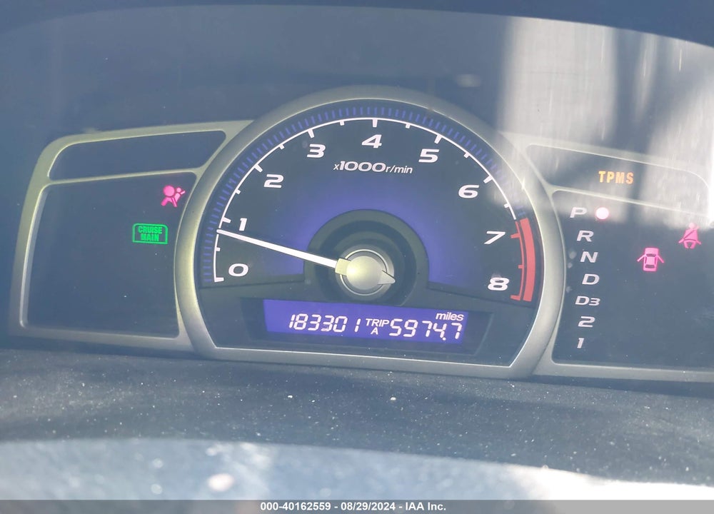 2009 HONDA CIVIC LX VIN: 19XFA16519E025025