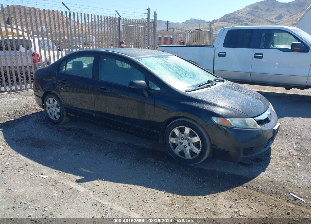 2009 HONDA CIVIC LX VIN: 19XFA16519E025025
