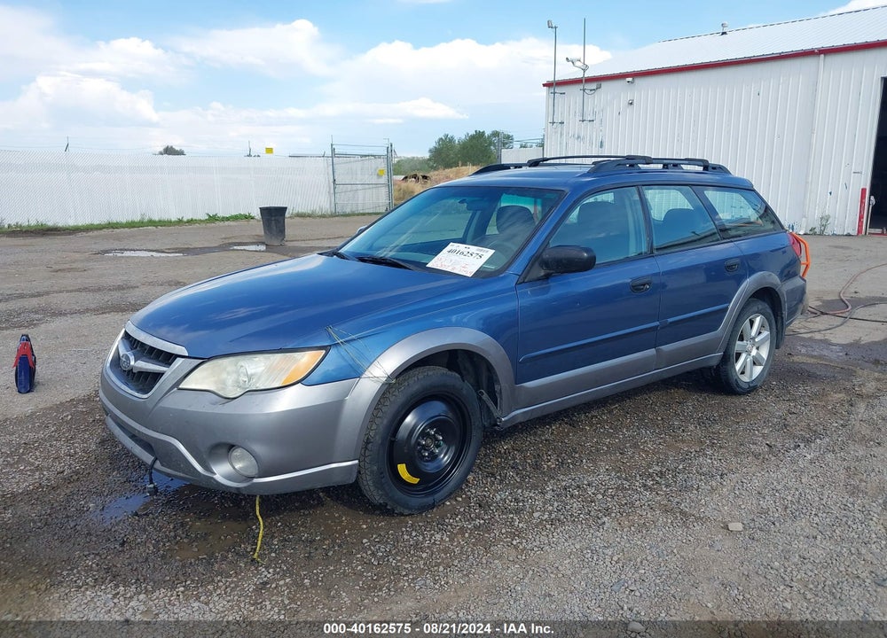 2008 SUBARU OUTBACK 2.5I/2.5I L.L. BEAN EDITION VIN: 4S4BP61C087314195