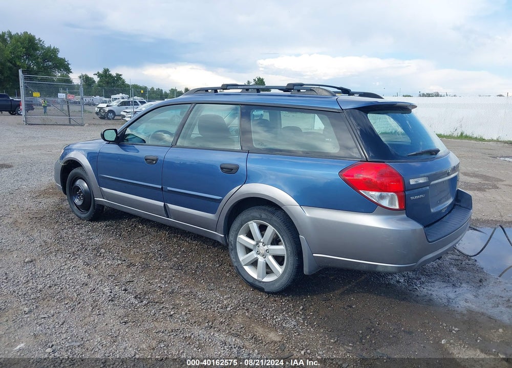 2008 SUBARU OUTBACK 2.5I/2.5I L.L. BEAN EDITION VIN: 4S4BP61C087314195