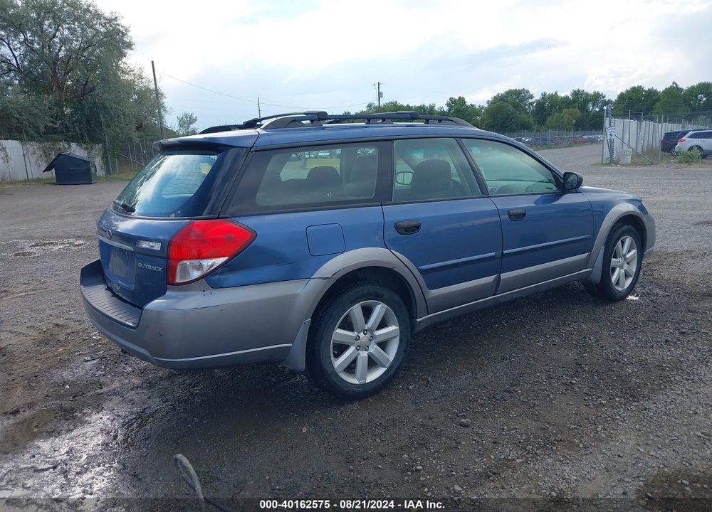 2008 SUBARU OUTBACK 2.5I/2.5I L.L. BEAN EDITION VIN: 4S4BP61C087314195