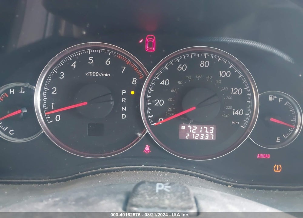2008 SUBARU OUTBACK 2.5I/2.5I L.L. BEAN EDITION VIN: 4S4BP61C087314195