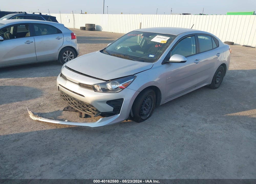 2022 KIA RIO S VIN: 3KPA24AD2NE459035