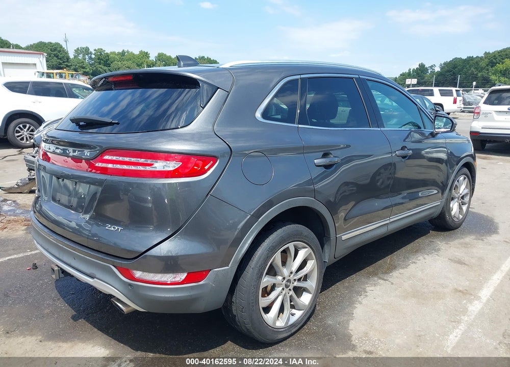 2017 LINCOLN MKC SELECT VIN: 5LMCJ2C94HUL44721