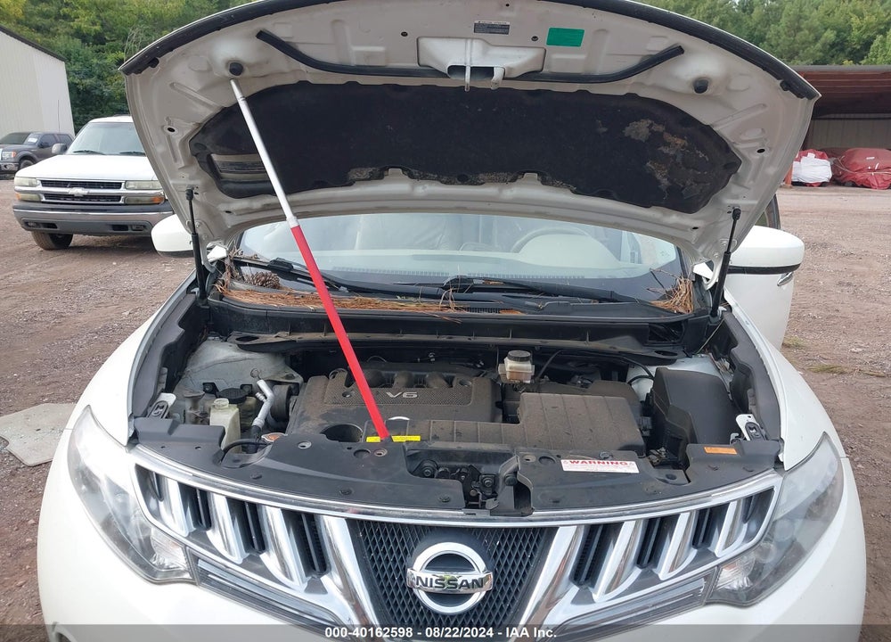 2010 NISSAN MURANO SL VIN: JN8AZ1MU5AW010877