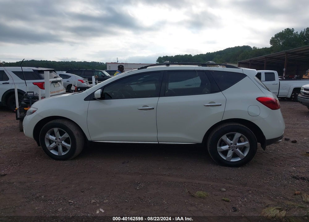 2010 NISSAN MURANO SL VIN: JN8AZ1MU5AW010877