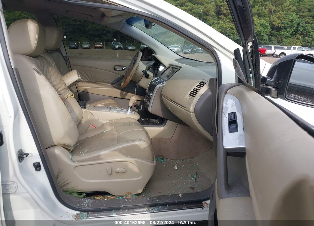 2010 NISSAN MURANO SL VIN: JN8AZ1MU5AW010877