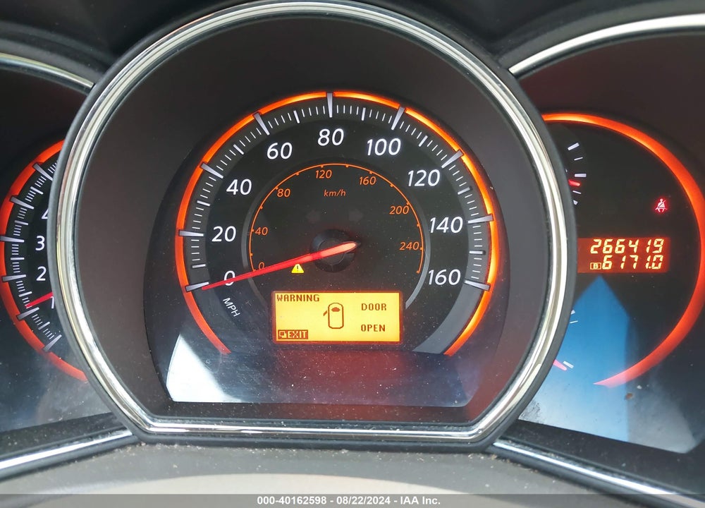 2010 NISSAN MURANO SL VIN: JN8AZ1MU5AW010877