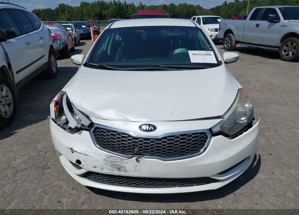 2016 KIA FORTE LX VIN: KNAFX4A67G5521792