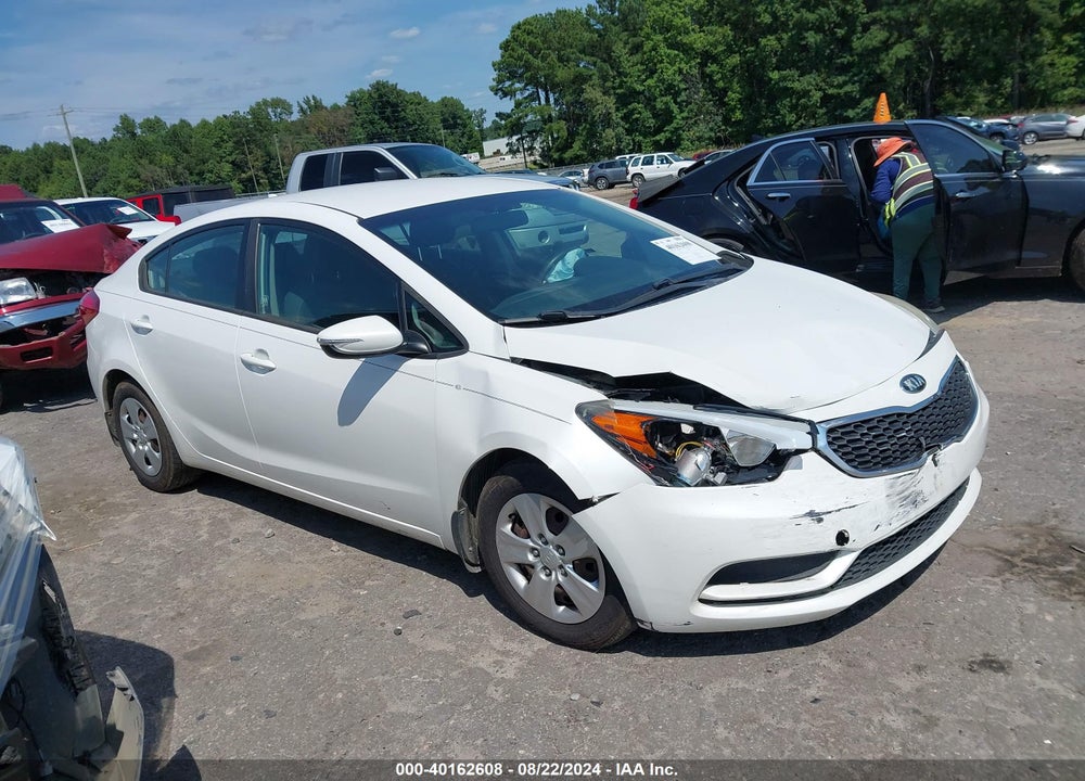 2016 KIA FORTE LX VIN: KNAFX4A67G5521792