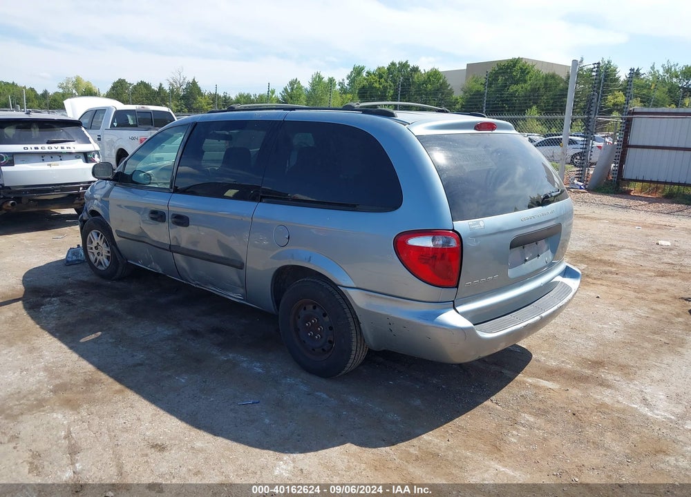 2005 DODGE GRAND CARAVAN SE VIN: 1D4GP24R05B192372