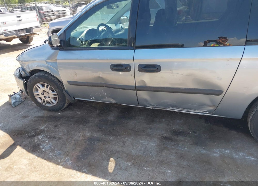 2005 DODGE GRAND CARAVAN SE VIN: 1D4GP24R05B192372
