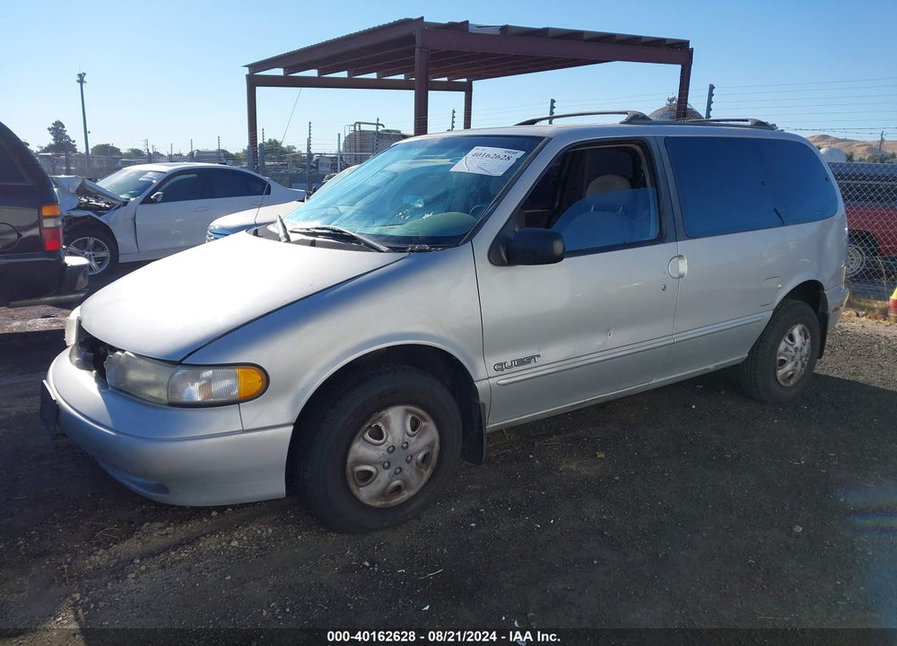 1997 NISSAN QUEST GXE/XE VIN: 4N2DN1118VD807928