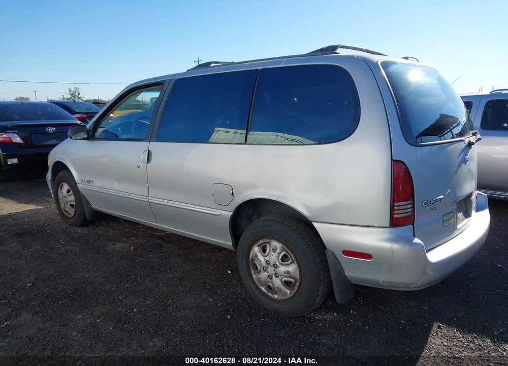 1997 NISSAN QUEST GXE/XE VIN: 4N2DN1118VD807928