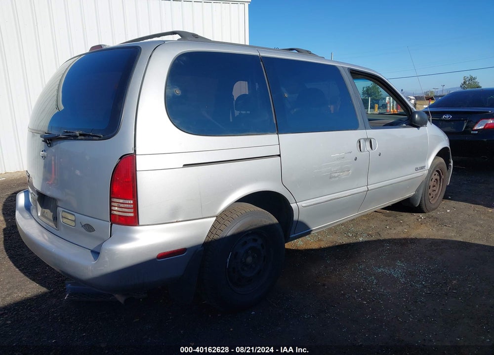 1997 NISSAN QUEST GXE/XE VIN: 4N2DN1118VD807928