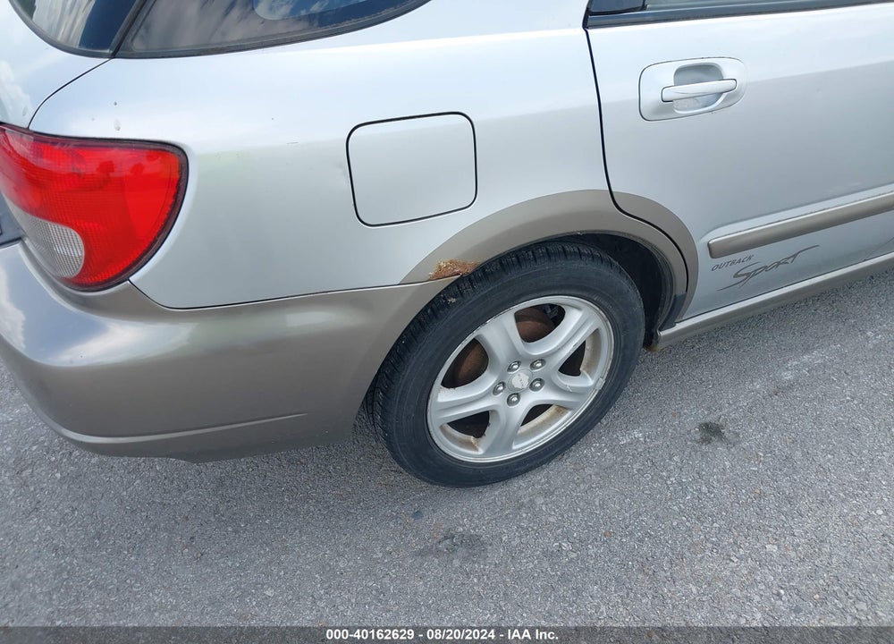 2002 SUBARU IMPREZA OUTBACK SPORT VIN: JF1GG68562H824687
