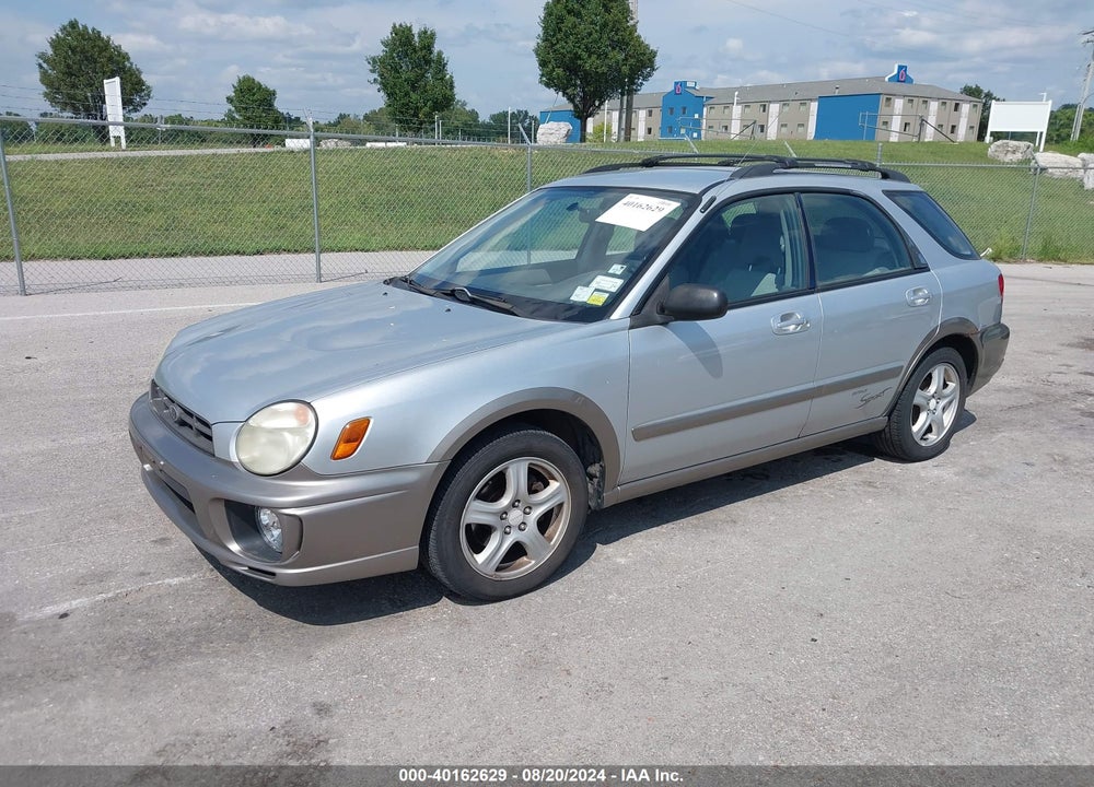 2002 SUBARU IMPREZA OUTBACK SPORT VIN: JF1GG68562H824687