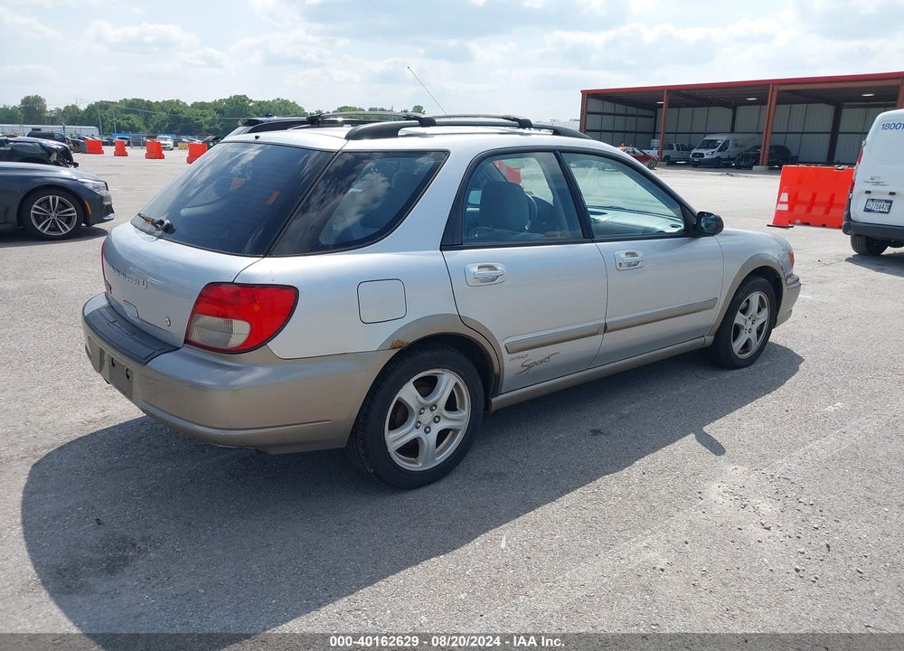 2002 SUBARU IMPREZA OUTBACK SPORT VIN: JF1GG68562H824687