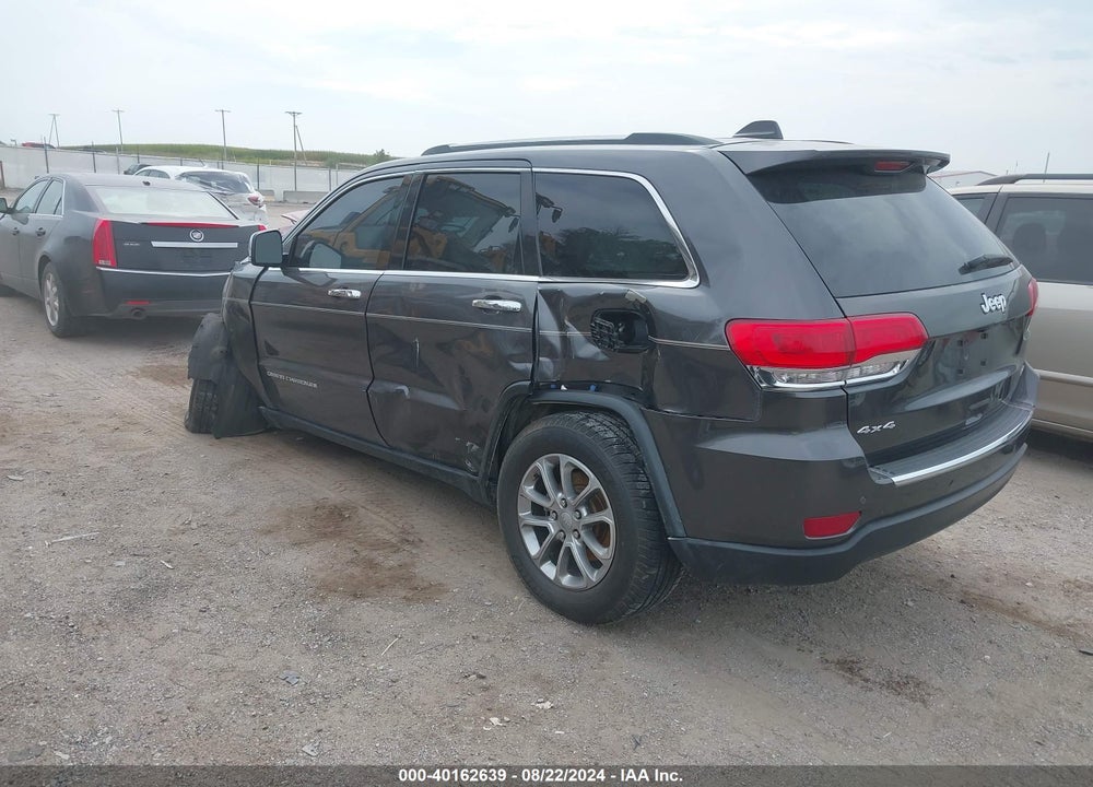2016 CHEROKEE JEEP GRAND  LIMITED VIN: 1C4RJFBG1GC381531