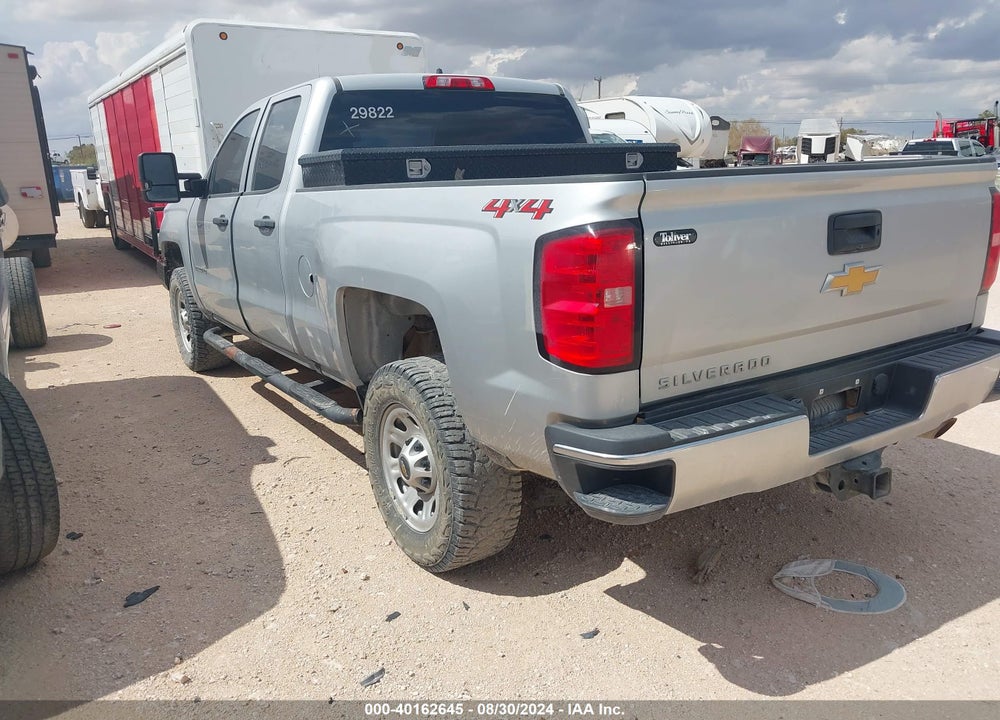 2018 CHEVROLET SILVERADO 2500HD VIN: 1GC2KUEG1JZ329822