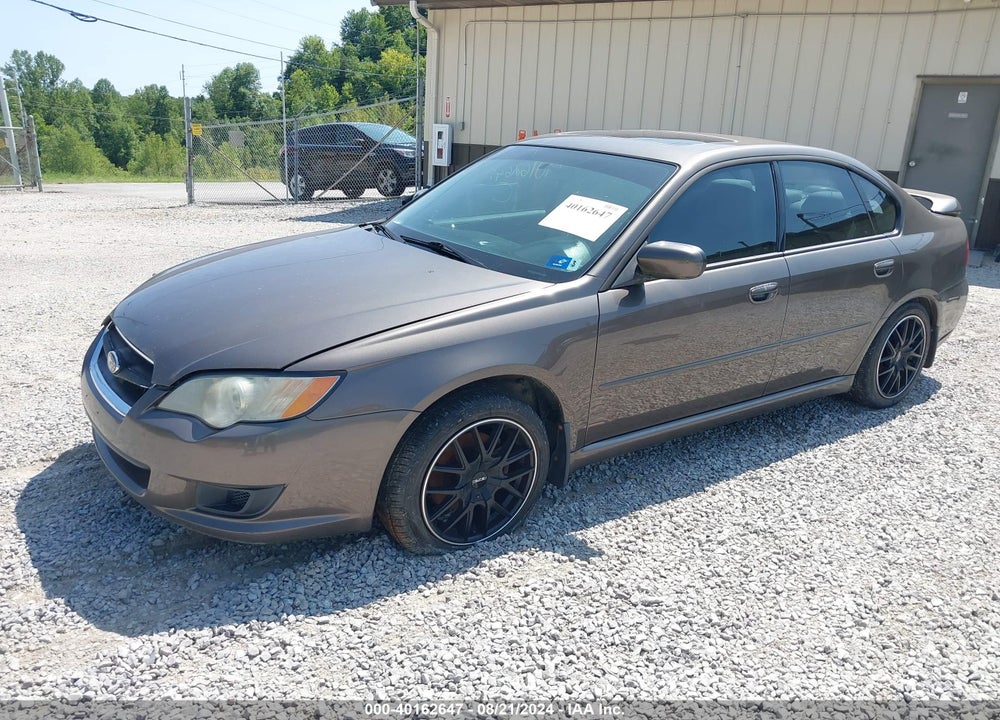 2009 SUBARU LEGACY 2.5I VIN: 4S3BL616597233138