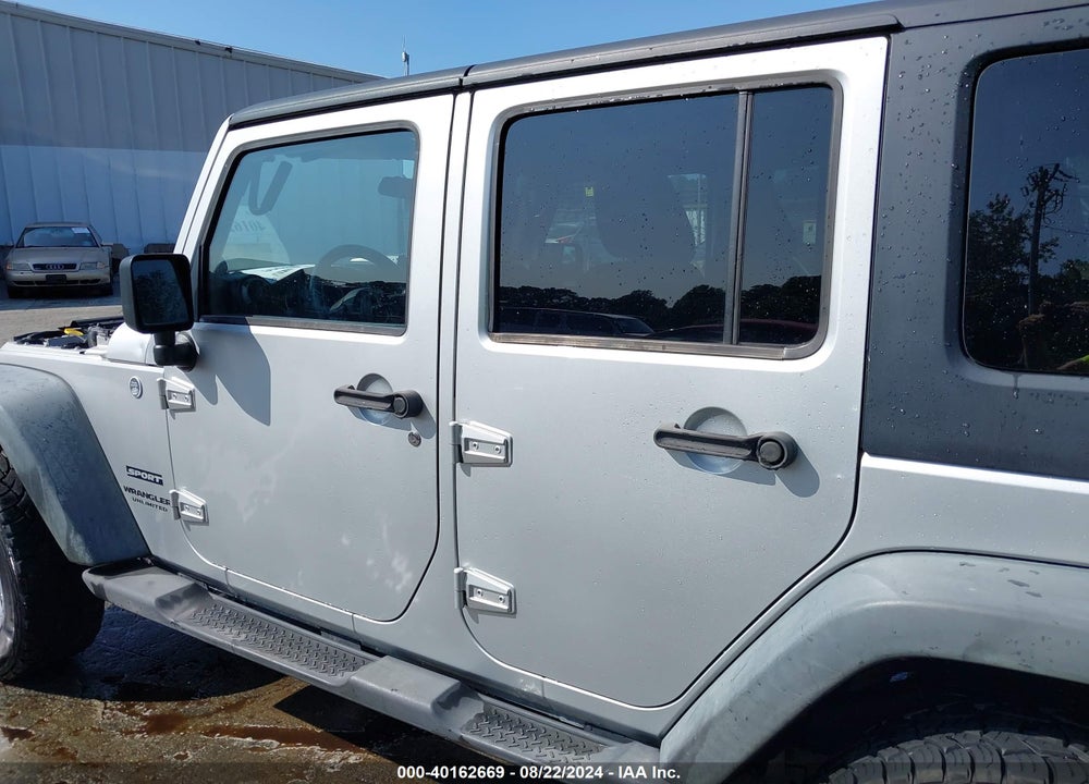 2011 JEEP WRANGLER UNLIMITED SPORT VIN: 1J4BA3H14BL622892