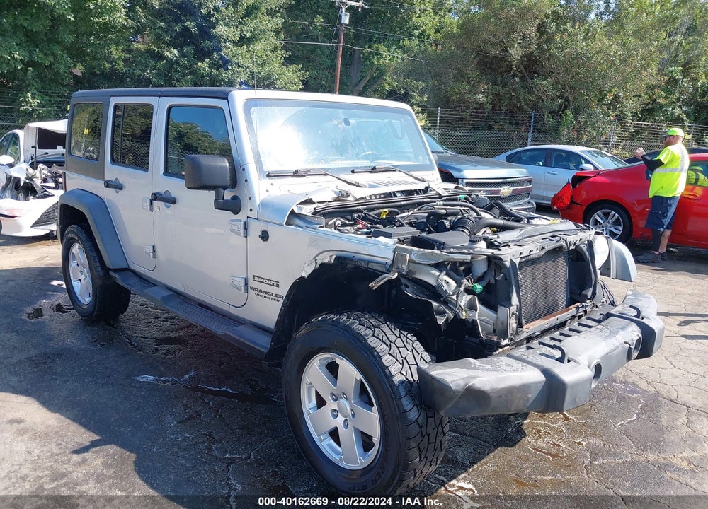 2011 JEEP WRANGLER UNLIMITED SPORT VIN: 1J4BA3H14BL622892